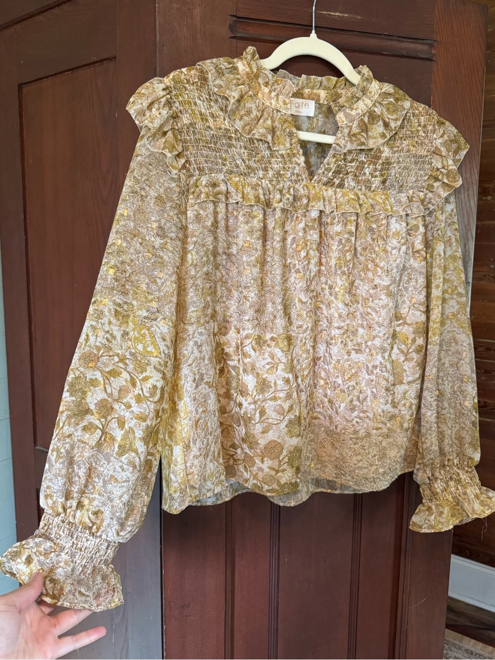 Fate Yellow Blouse